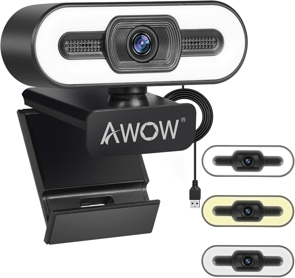 1080P Auto Tracking Webcam with Face Recognition B638