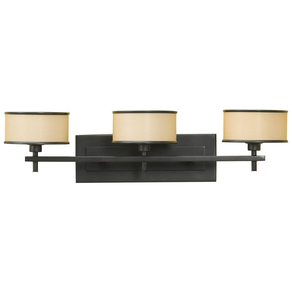 Brushed Steel 3 Light Vanity J871190