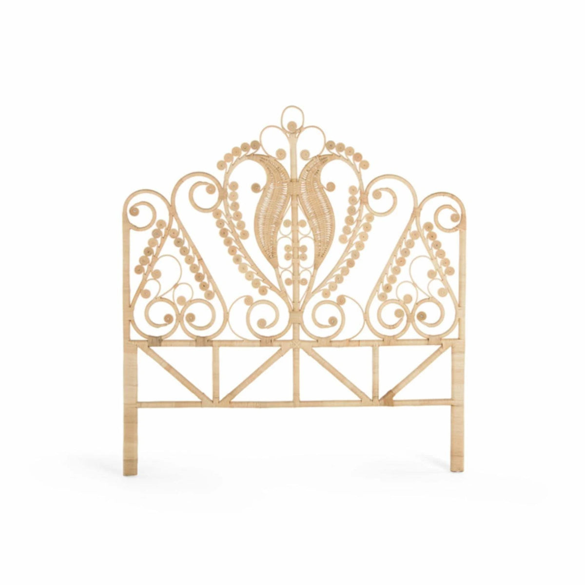 Twin Size Rattan Headboard O100521
