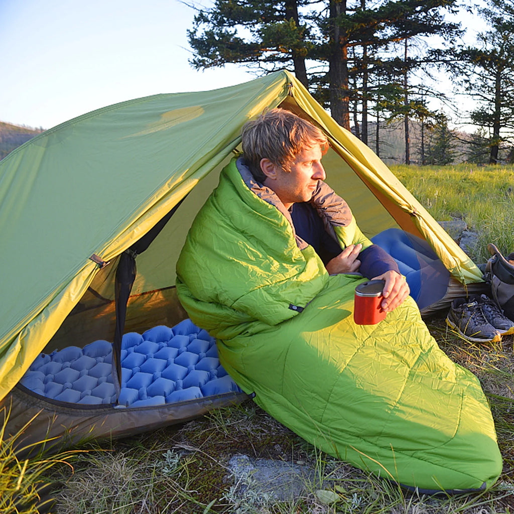 Lightweight Camping Mat with Air Pillow Waterproof Sleeping Pad K22722