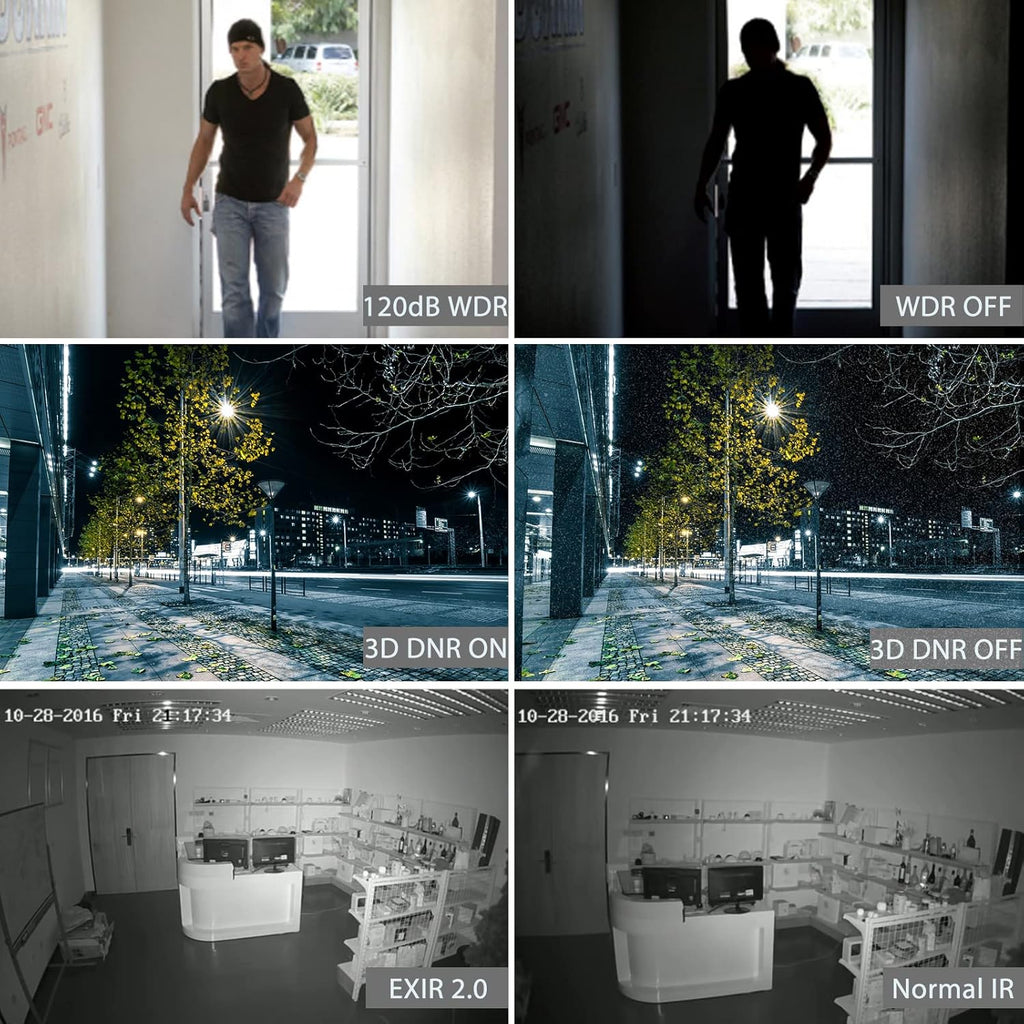 4MP Outdoor PoE Turret IP Camera with 2.8mm M12787