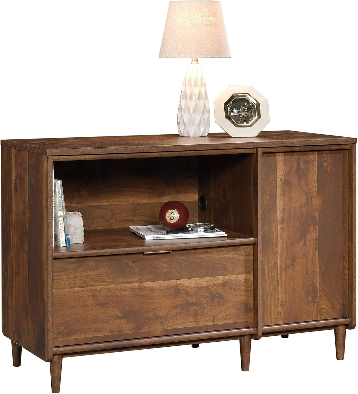 Grand Walnut Credenza I881