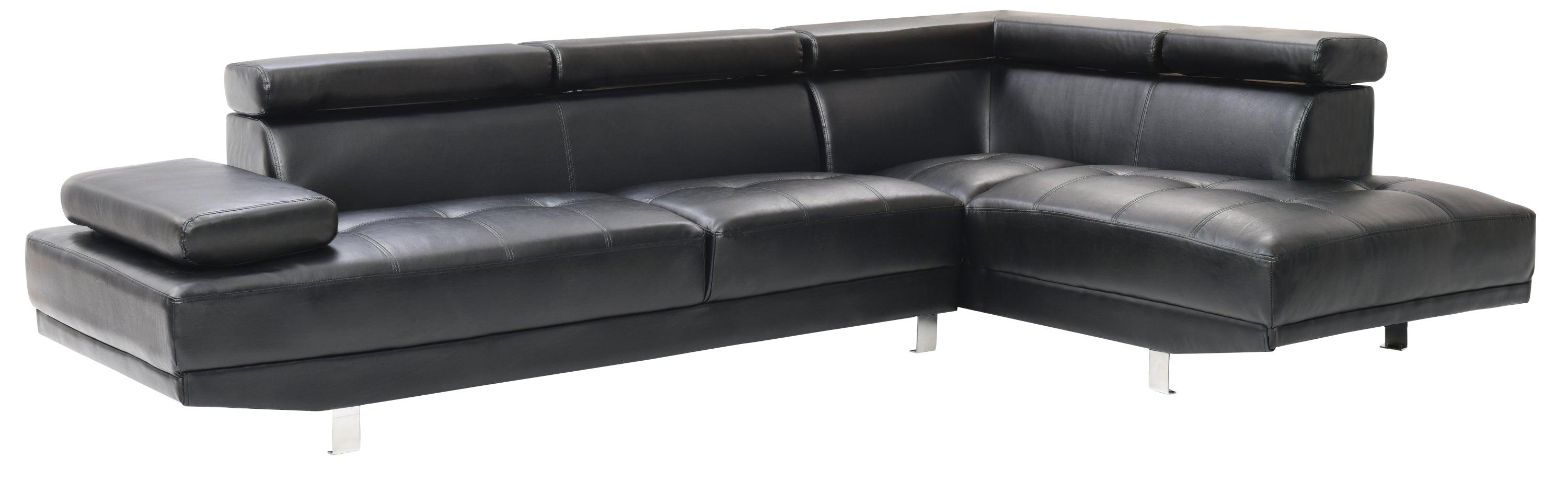 Black Sectional Sofa C177913