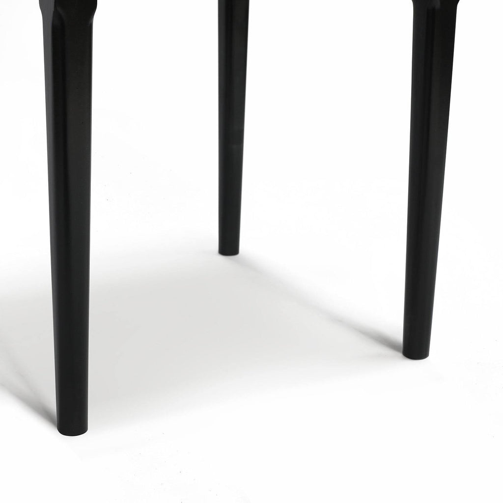 18x22 Square White Marble Side Table with Legs P5176