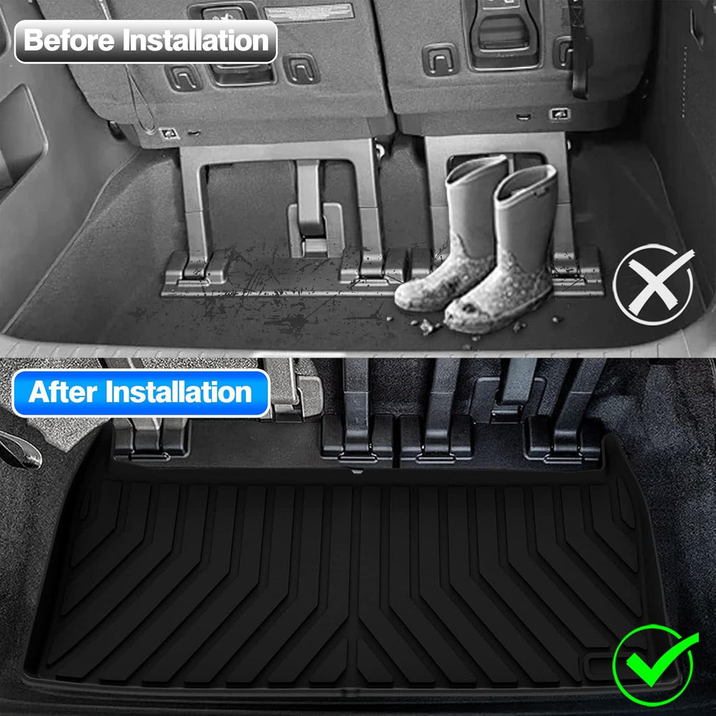 TPO Non-Slip Car Cargo Mat for 2022 Kia Carnival L843