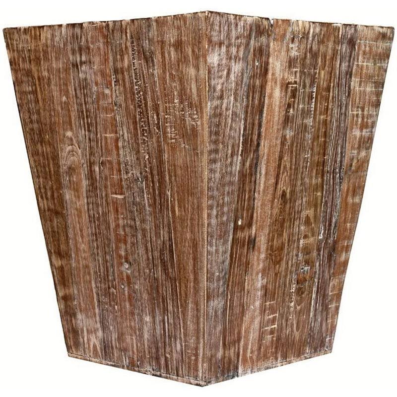 Sandy Brown Wooden Accent Side Table W9840