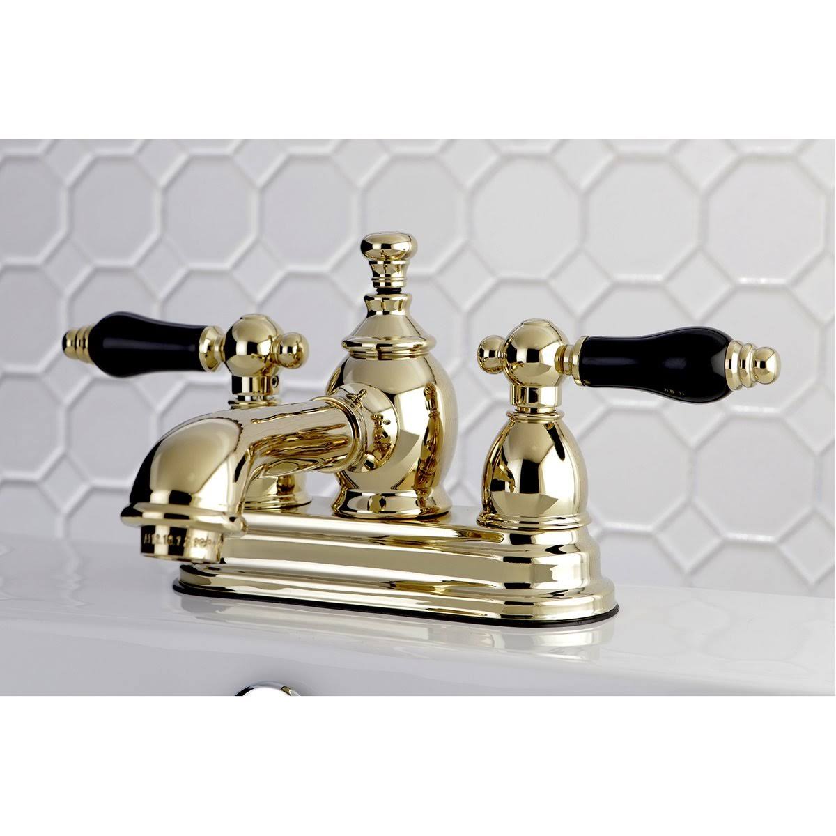 Polished Chrome Centerset Bathroom Faucet I919643