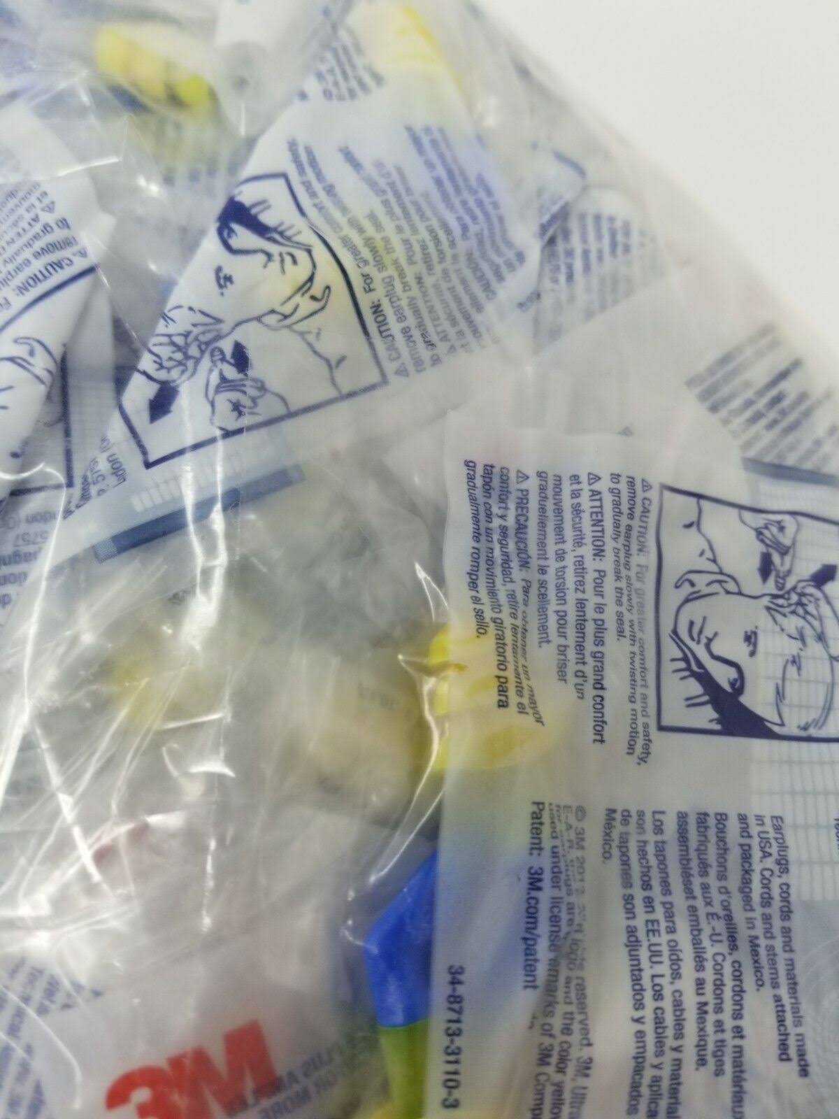 27 Earplugs, Uncorded, 400 EA/Case T9017