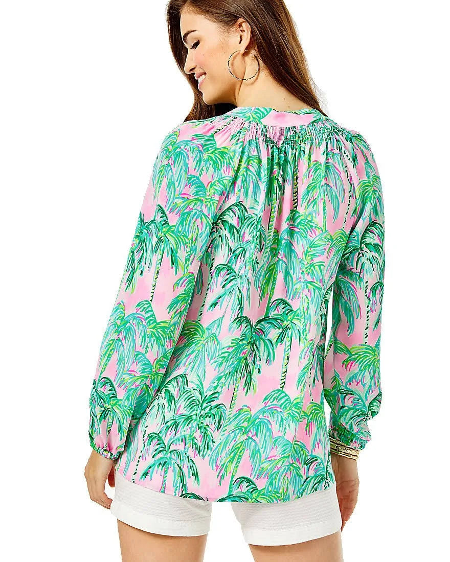 Pink Blossom Elsa Top K554