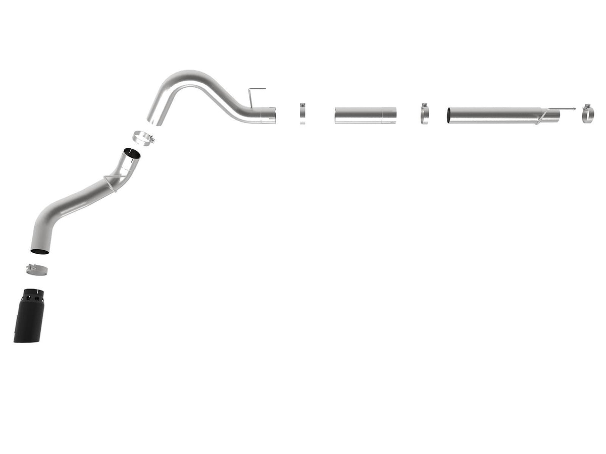 Large Bore HD DPF-Back Exhaust System B18109