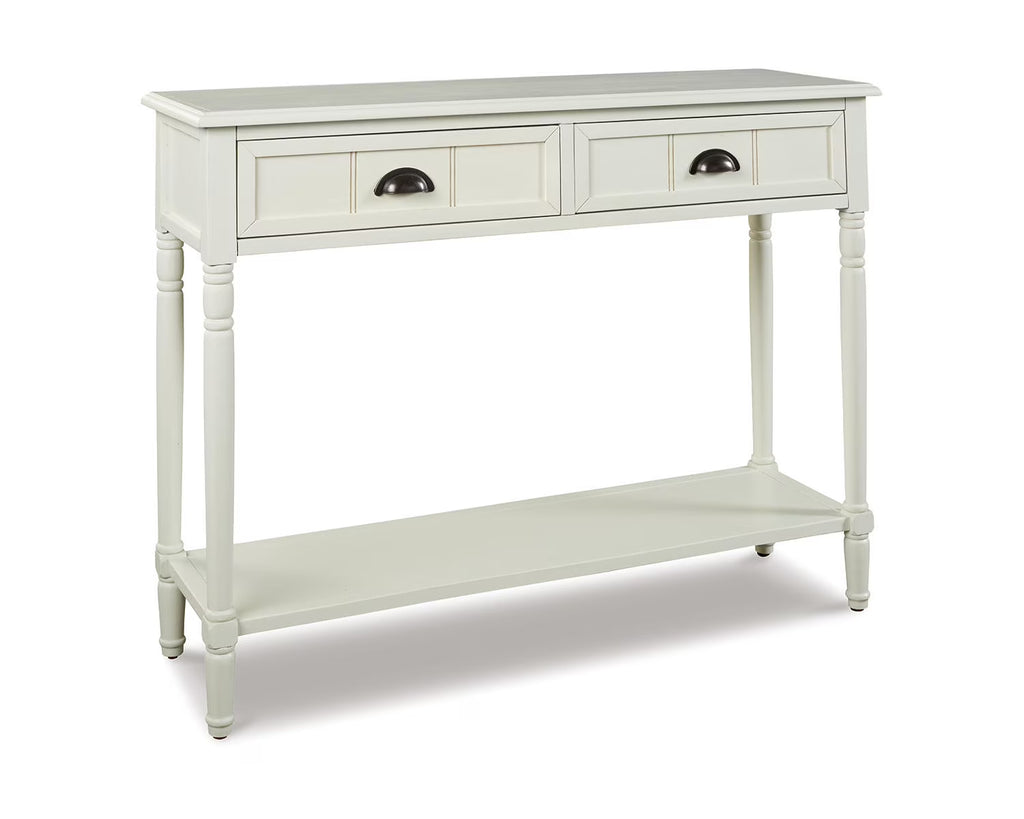 White Sofa Console Table H525